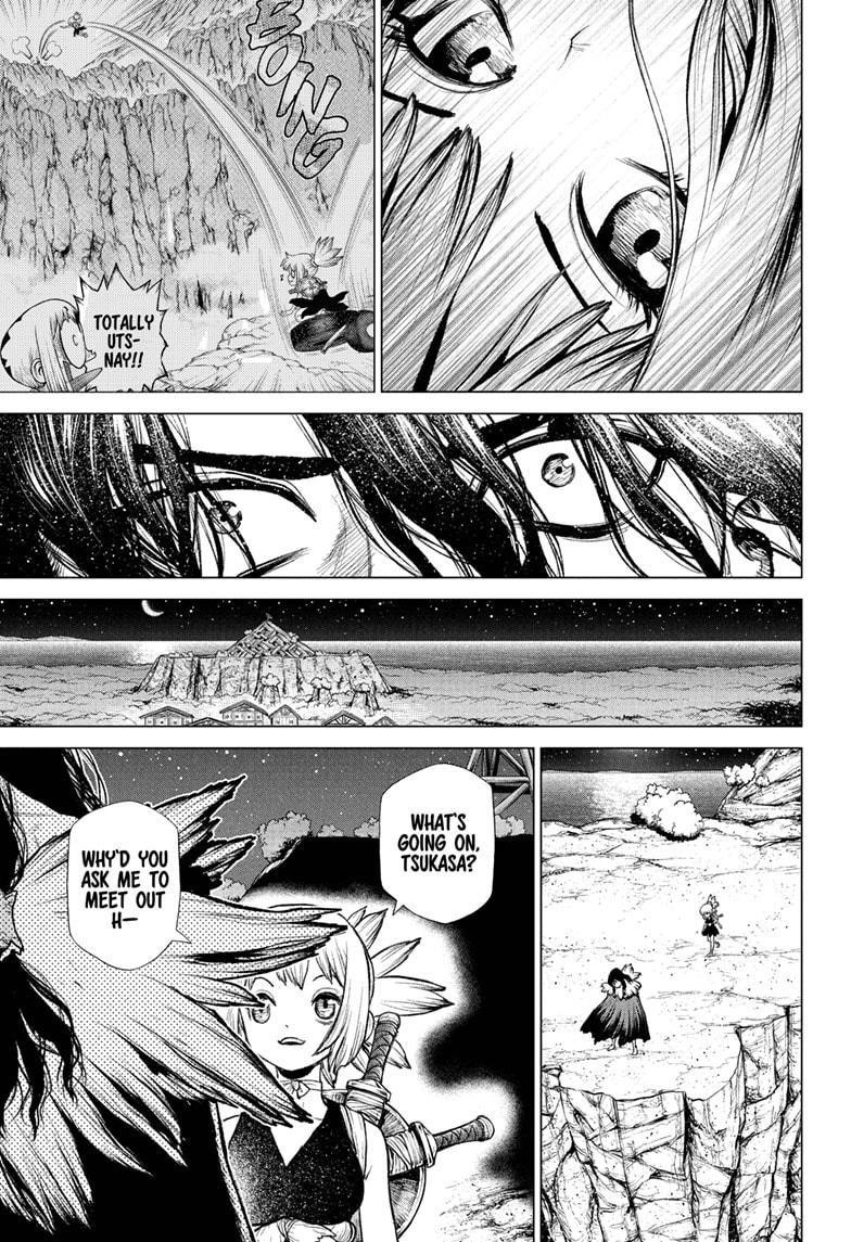 Dr. Stone Manga Chapter 219 page 13 - Three Heroes