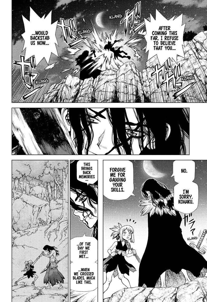 Dr. Stone Manga Chapter 219 page 15 - Three Heroes