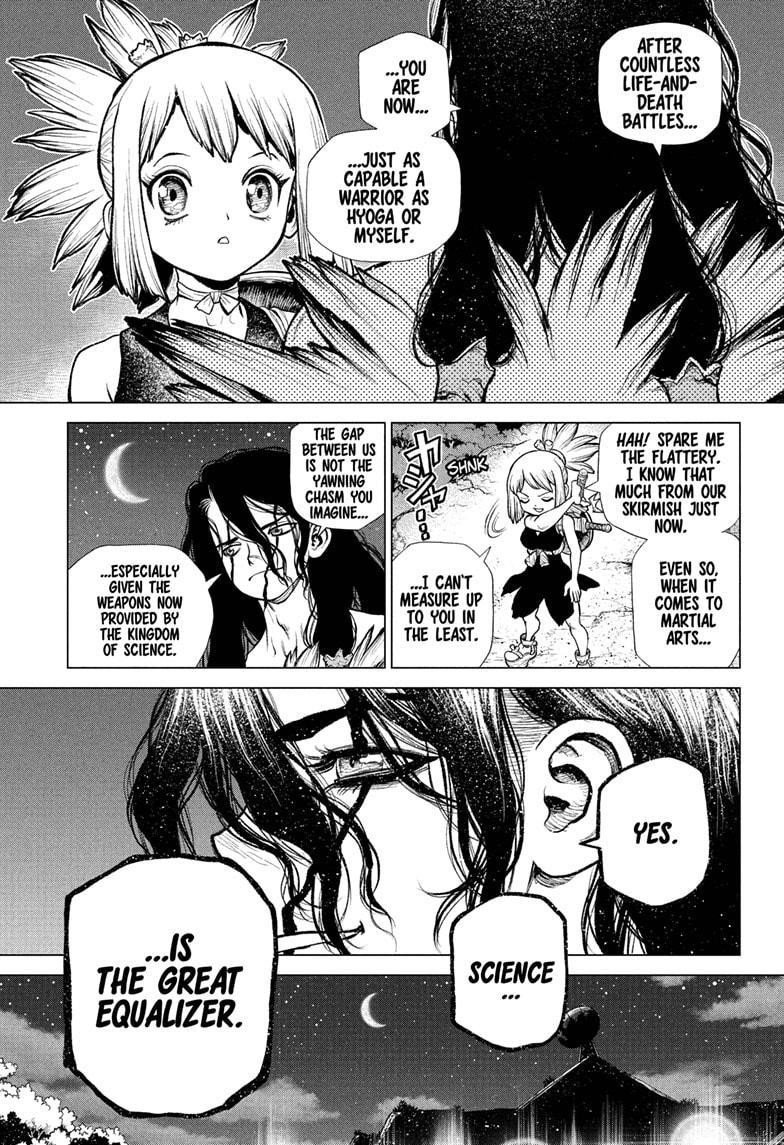 Dr. Stone Manga Chapter 219 page 16 - Three Heroes