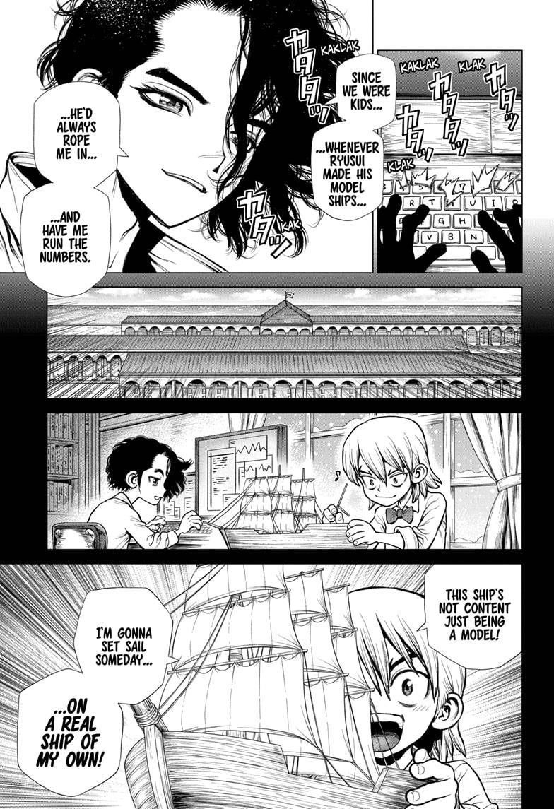 Dr. Stone Manga Chapter 220 page 3 - A Desire for All