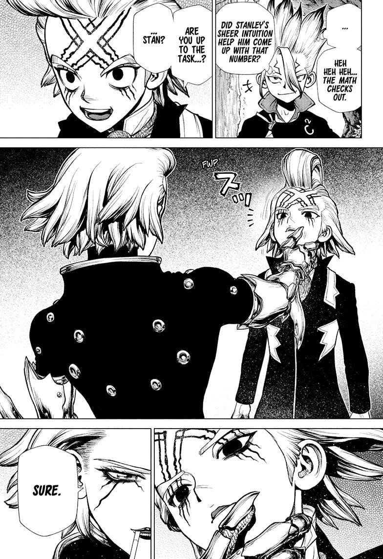 Dr. Stone Manga Chapter 221 page 13 - Entrusting It All
