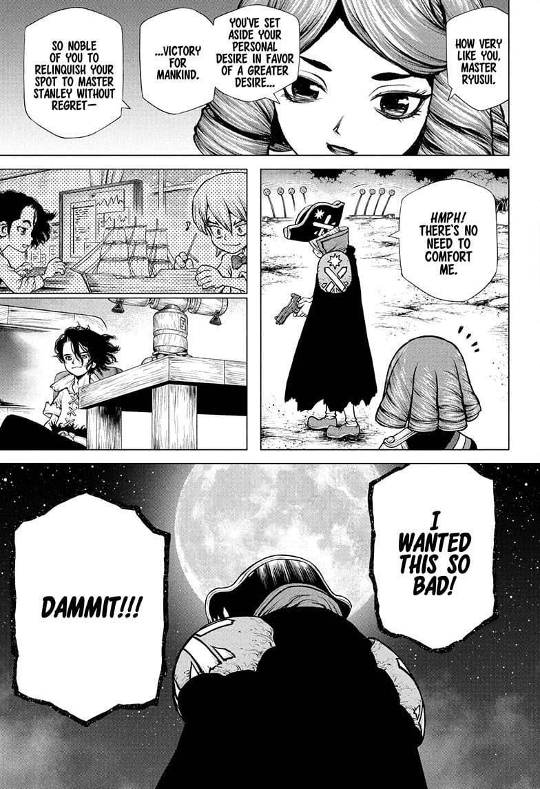 Dr. Stone Manga Chapter 221 page 15 - Entrusting It All
