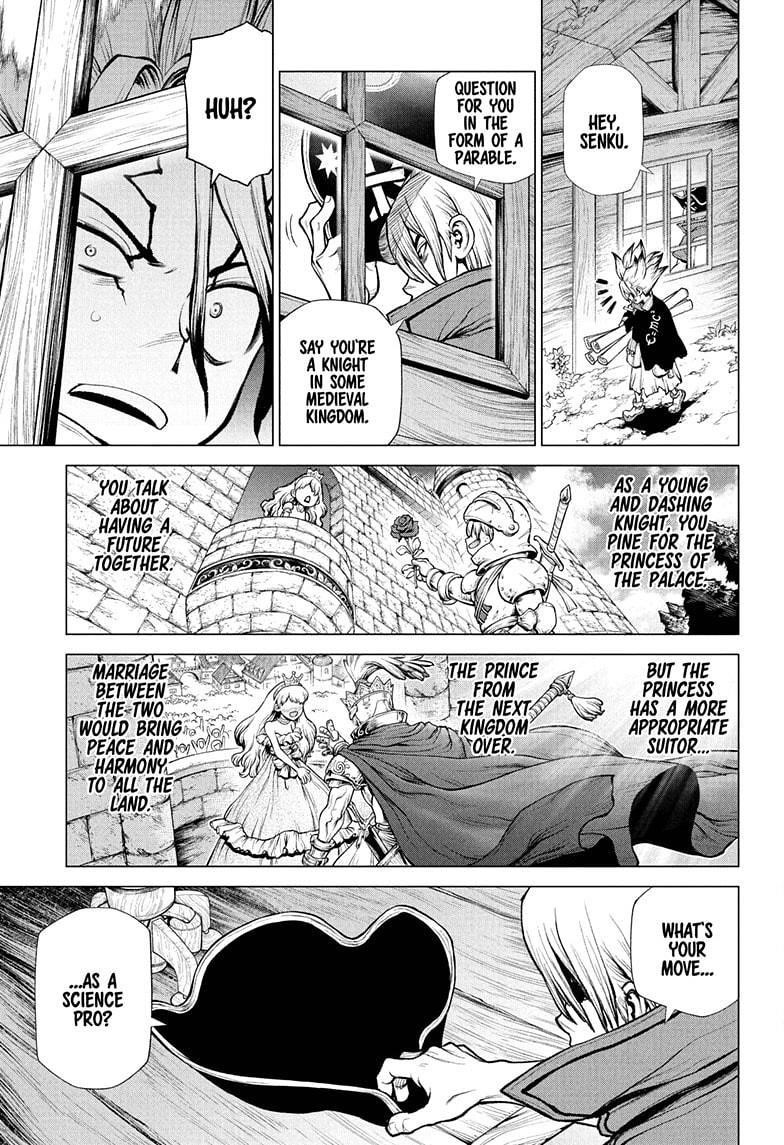 Dr. Stone Manga Chapter 221 page 3 - Entrusting It All