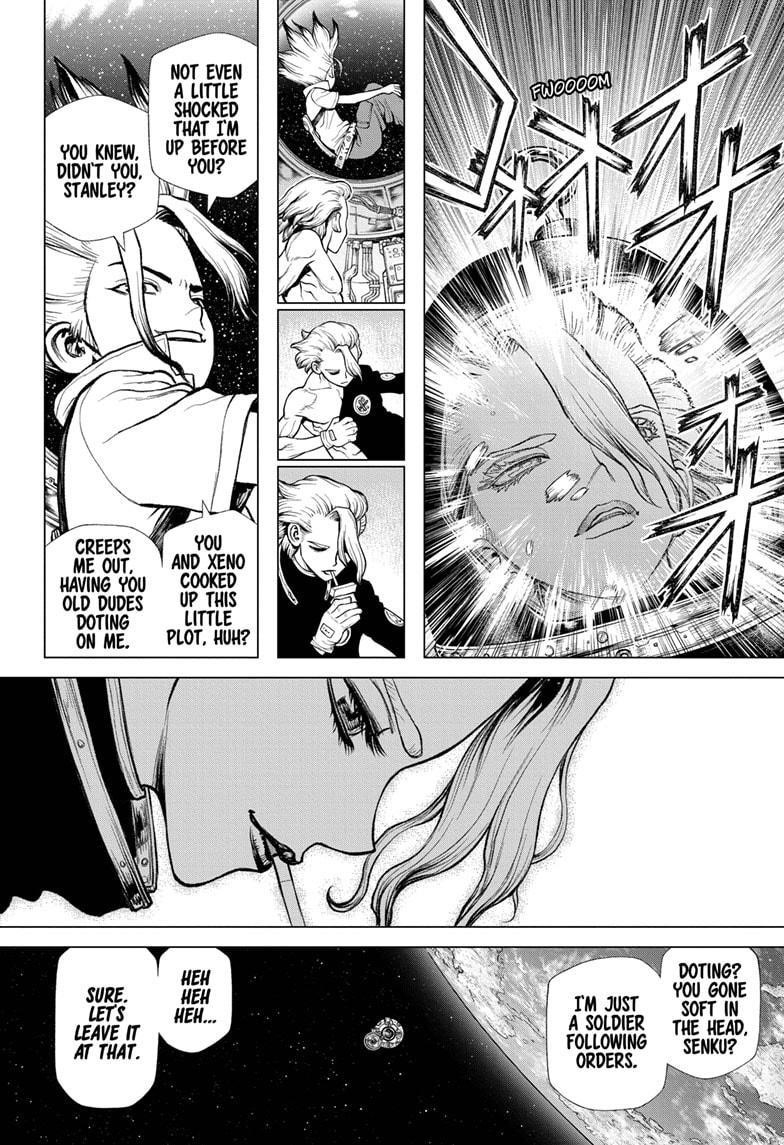 Dr. Stone Manga Chapter 224 page 10 - In Space