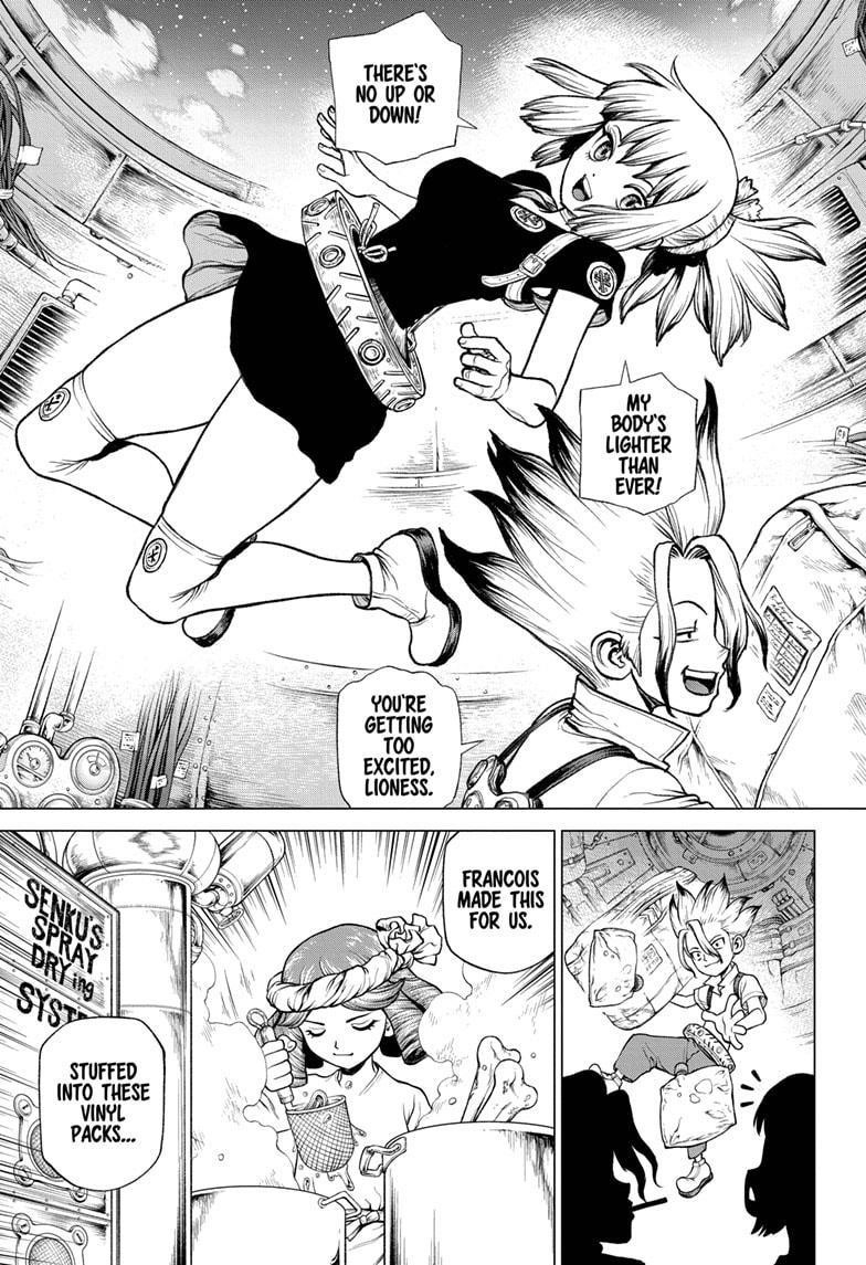 Dr. Stone Manga Chapter 224 page 12 - In Space