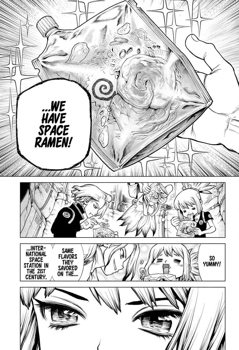 Dr. Stone Manga Chapter 224 page 13 - In Space