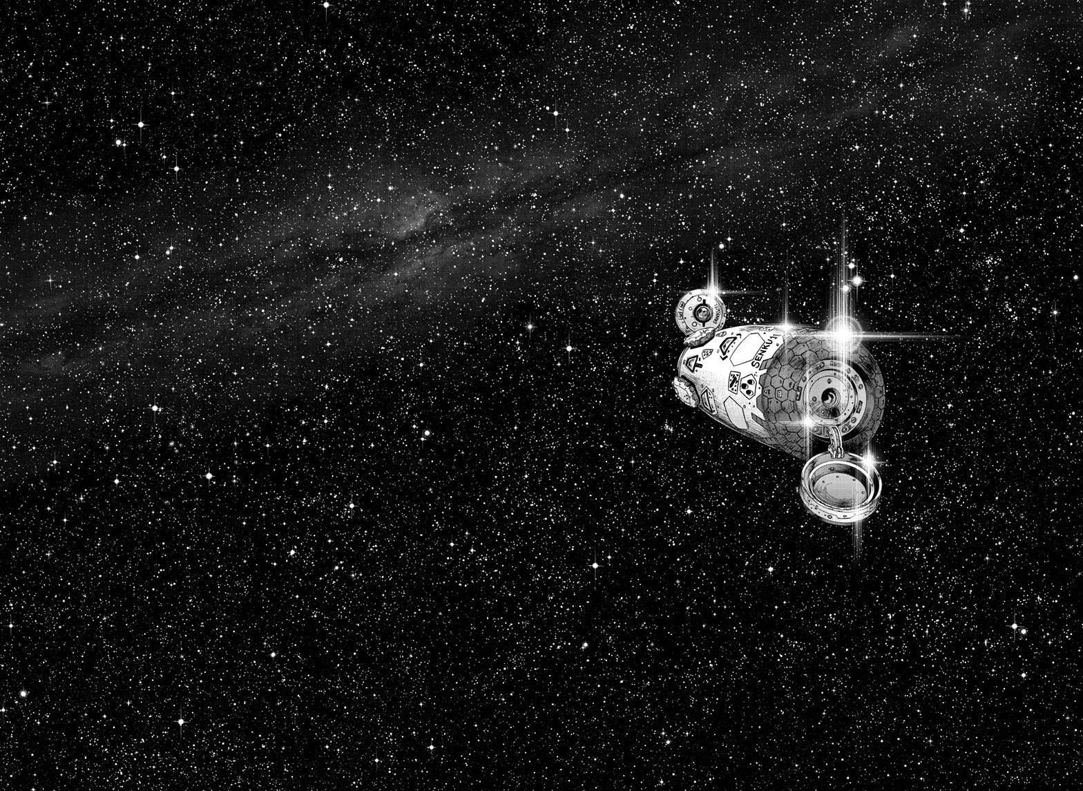 Dr. Stone Manga Chapter 224 page 6 - In Space