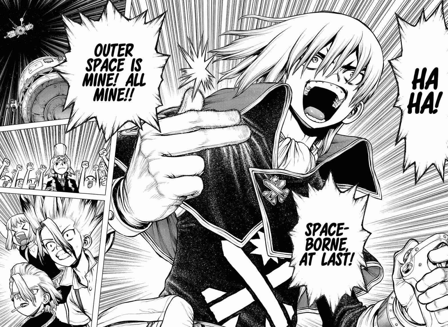 Dr. Stone Manga Chapter 225 page 12 - Docking