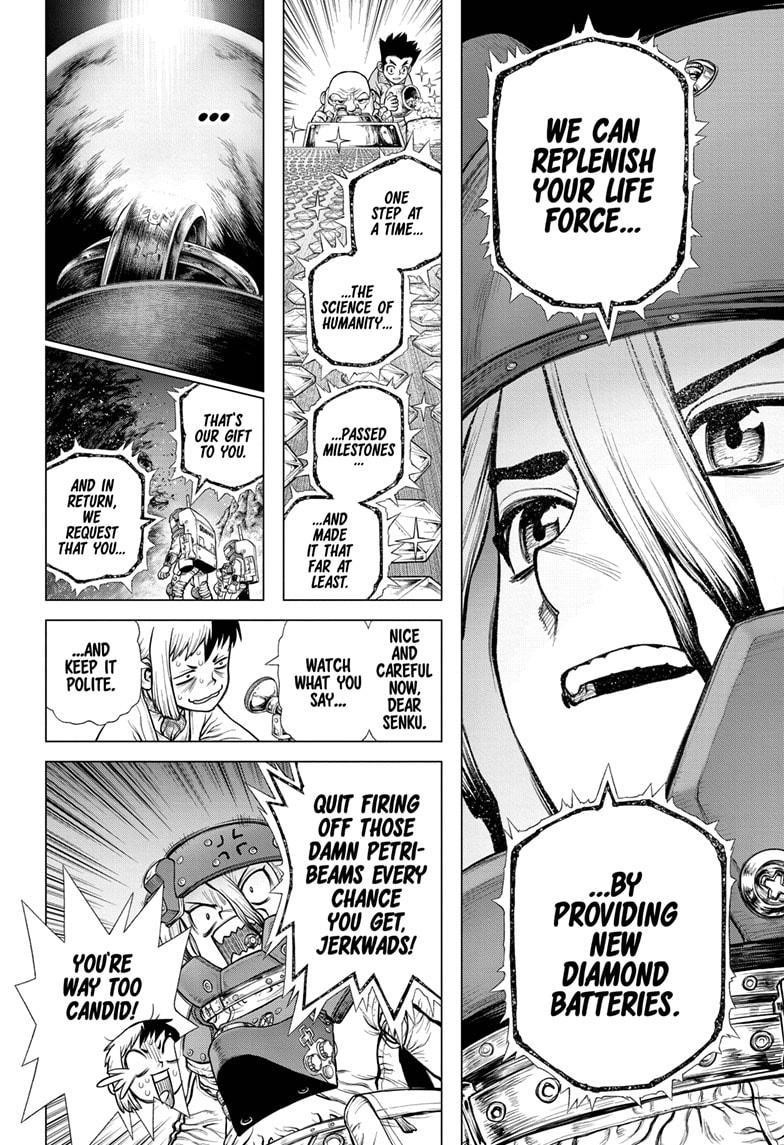 Dr. Stone Manga Chapter 228 page 12 - Life Stone