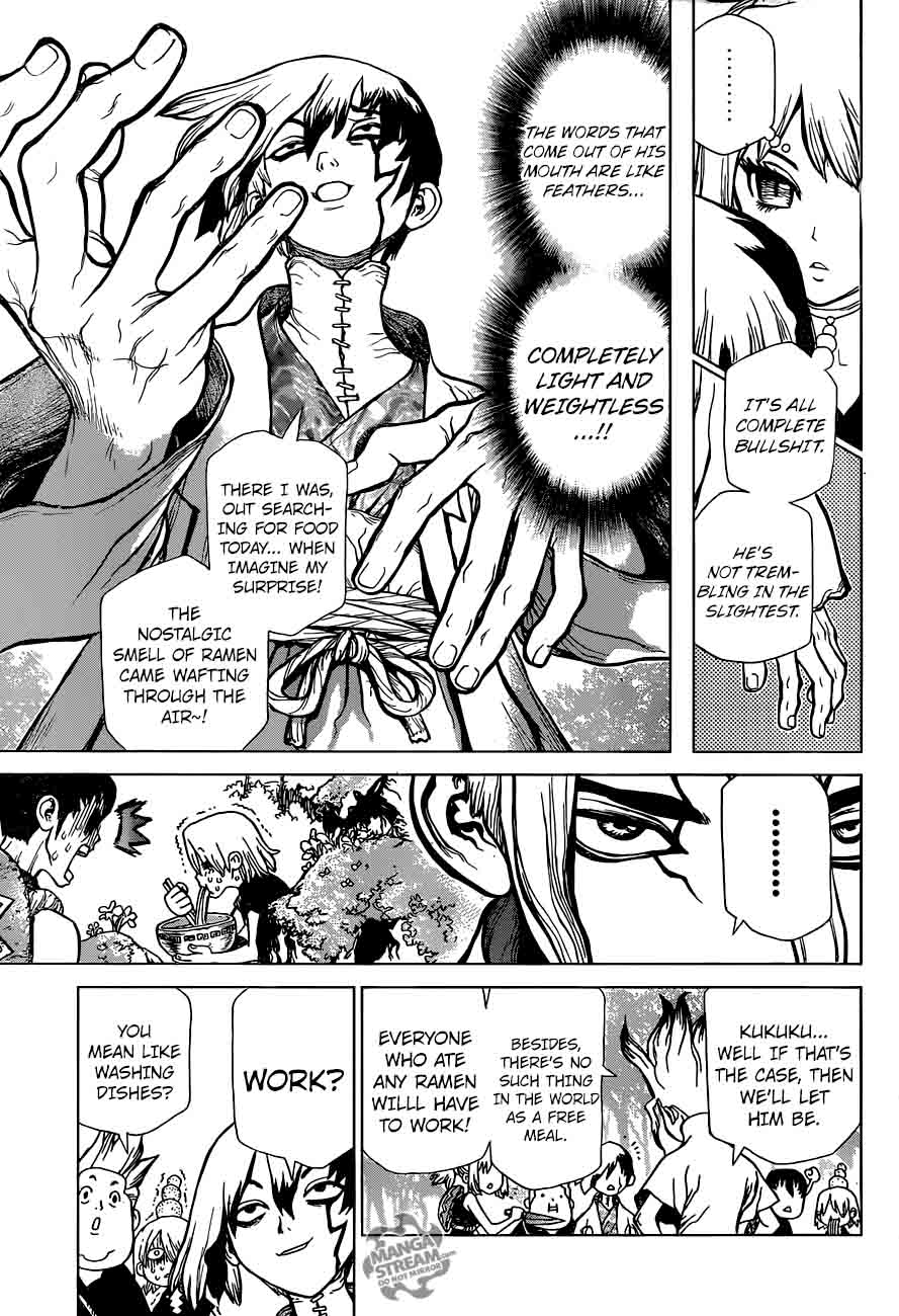 Dr. Stone Manga Chapter 23 page 10 - The Smooth Talker