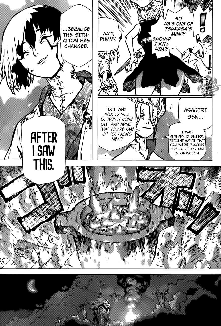 Dr. Stone Manga Chapter 23 page 14 - The Smooth Talker