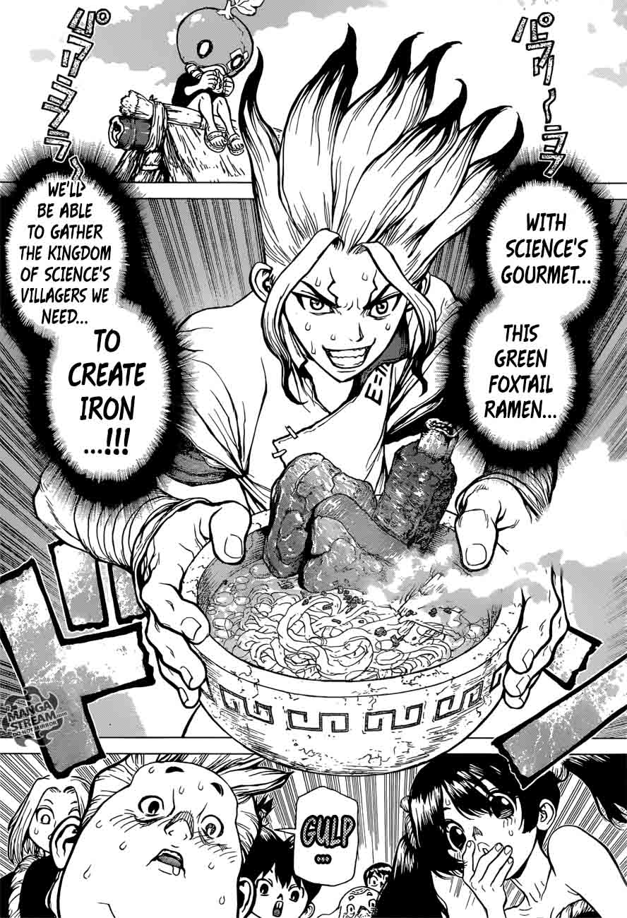Dr. Stone Manga Chapter 23 page 3 - The Smooth Talker