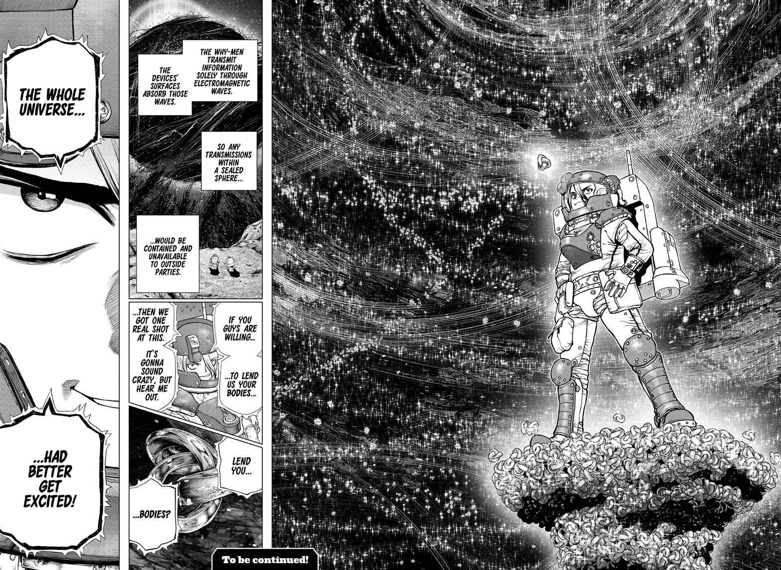 Dr. Stone Manga Chapter 230 page 16 - Human