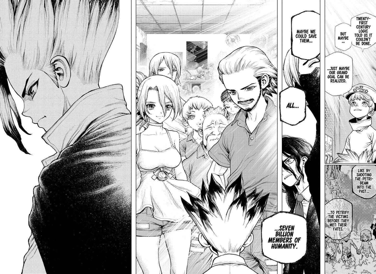 Dr. Stone Manga Chapter 232 page 17 - Final Chapter: Dr. STONE [END]