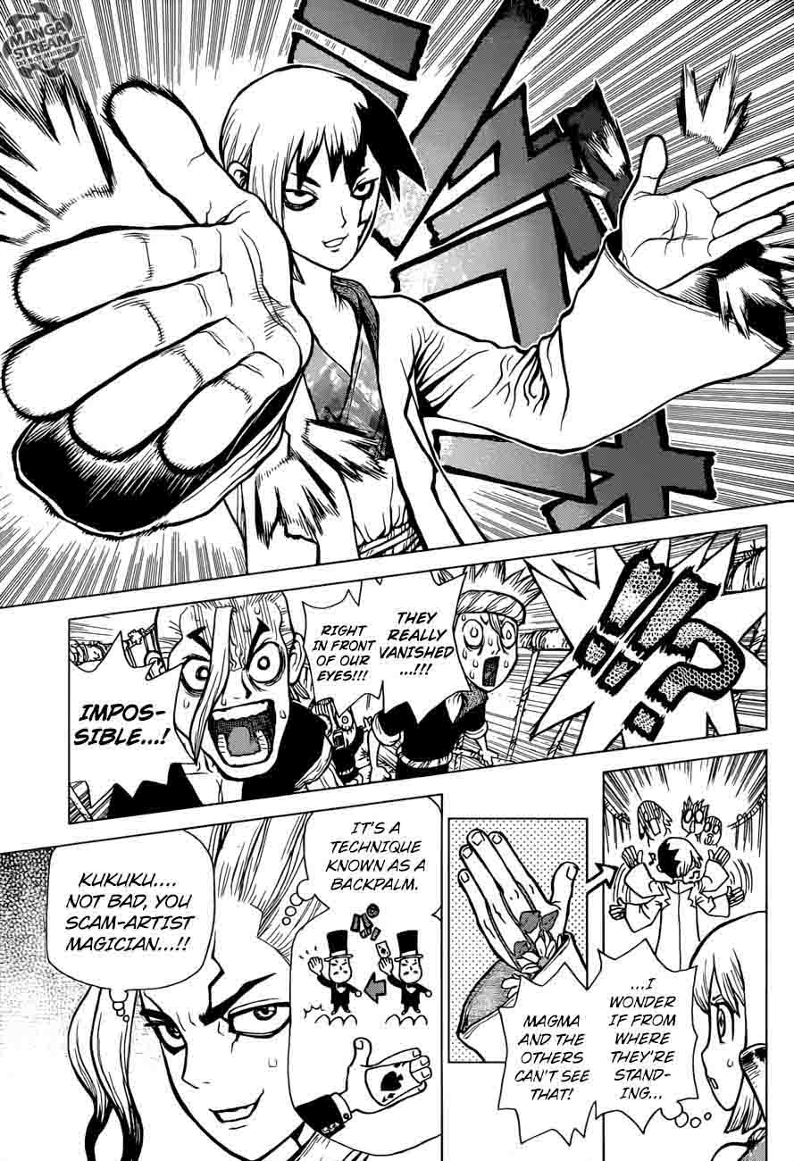 Dr. Stone Manga Chapter 24 page 13 - Lightning Speed!!