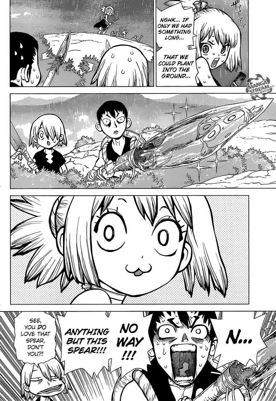 Dr. Stone Manga Chapter 24 page 16 - Lightning Speed!!