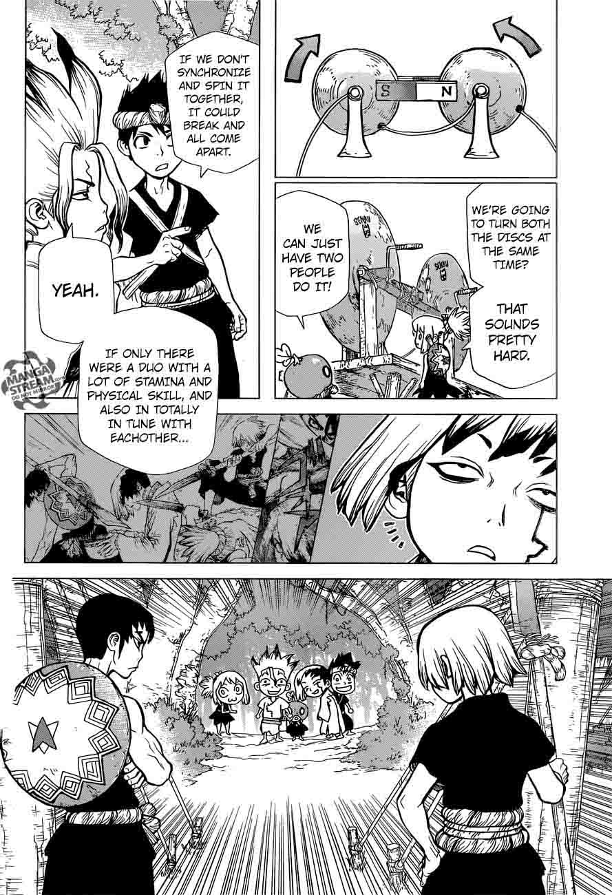 Dr. Stone Manga Chapter 25 page 10 - By These Hands, the Light of Science