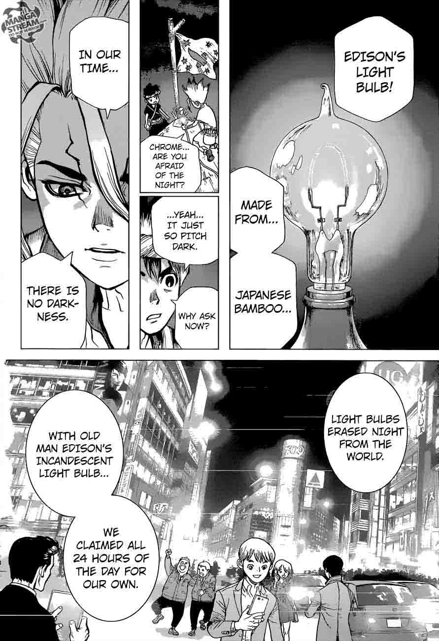 Dr. Stone Manga Chapter 25 page 14 - By These Hands, the Light of Science