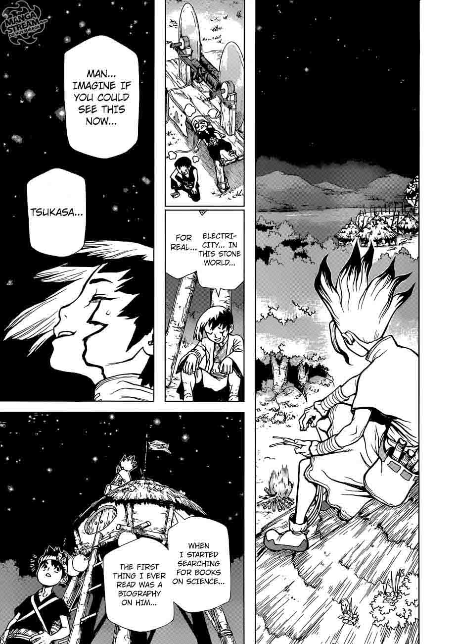 Dr. Stone Manga Chapter 25 page 18 - By These Hands, the Light of Science