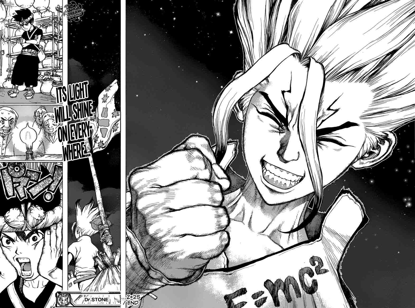 Dr. Stone Manga Chapter 25 page 21 - By These Hands, the Light of Science
