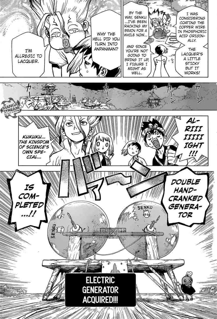 Dr. Stone Manga Chapter 25 page 9 - By These Hands, the Light of Science