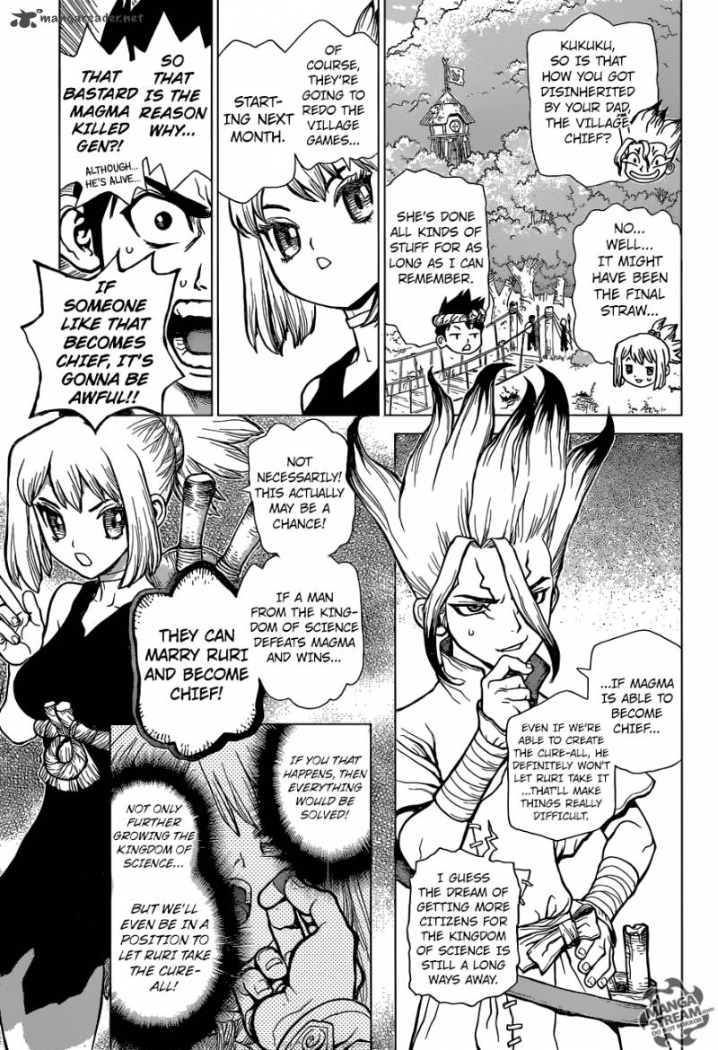 Dr. Stone Manga Chapter 27 page 10 - A Certain Scientist's Wish