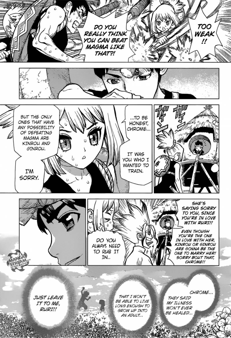 Dr. Stone Manga Chapter 27 page 14 - A Certain Scientist's Wish