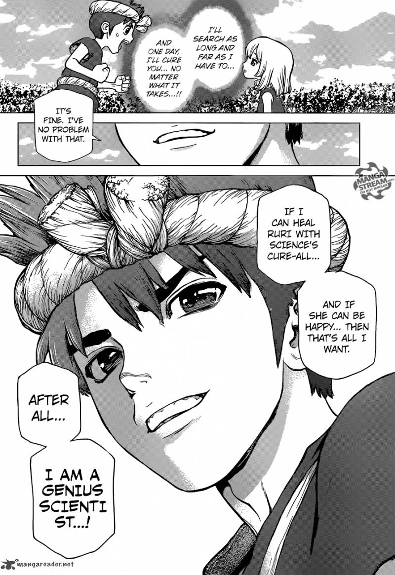 Dr. Stone Manga Chapter 27 page 15 - A Certain Scientist's Wish