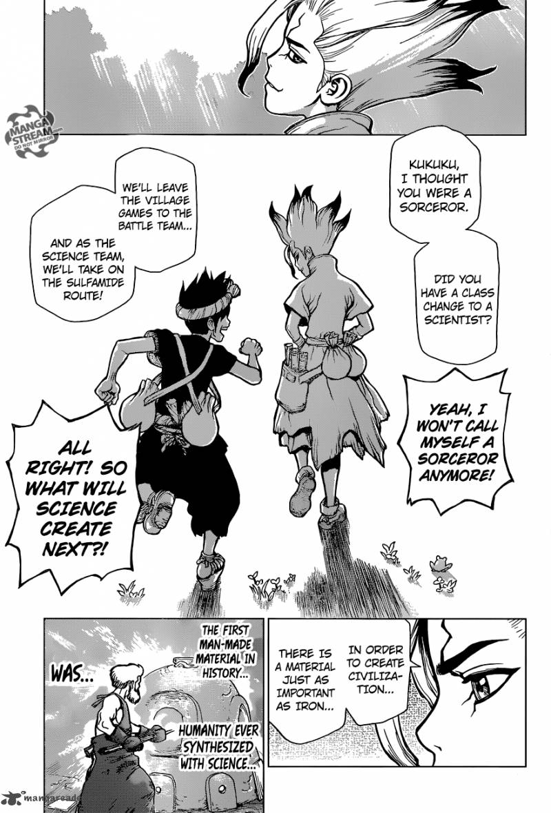 Dr. Stone Manga Chapter 27 page 16 - A Certain Scientist's Wish