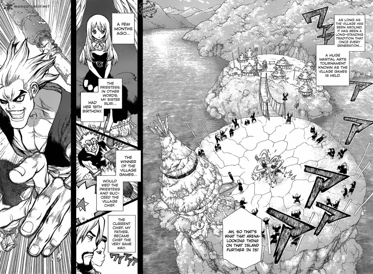 Dr. Stone Manga Chapter 27 page 6 - A Certain Scientist's Wish
