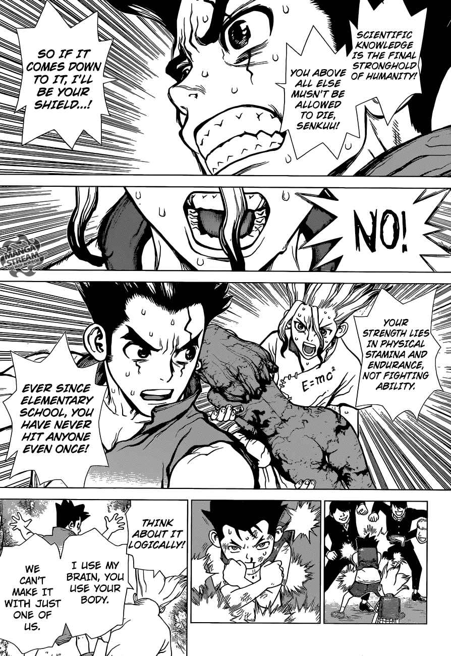 Dr. Stone Manga Chapter 3 page 11 - King of The Stone World