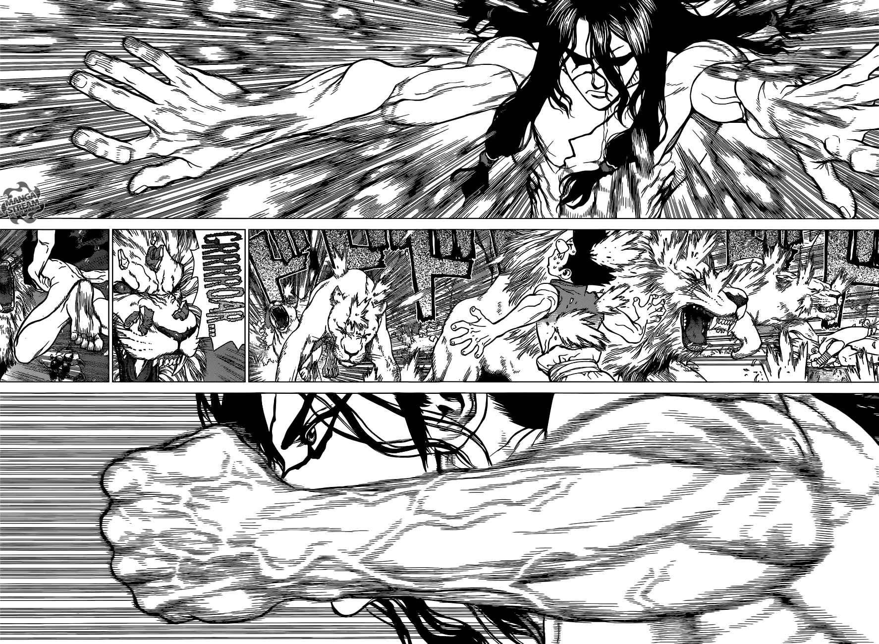 Dr. Stone Manga Chapter 3 page 17 - King of The Stone World