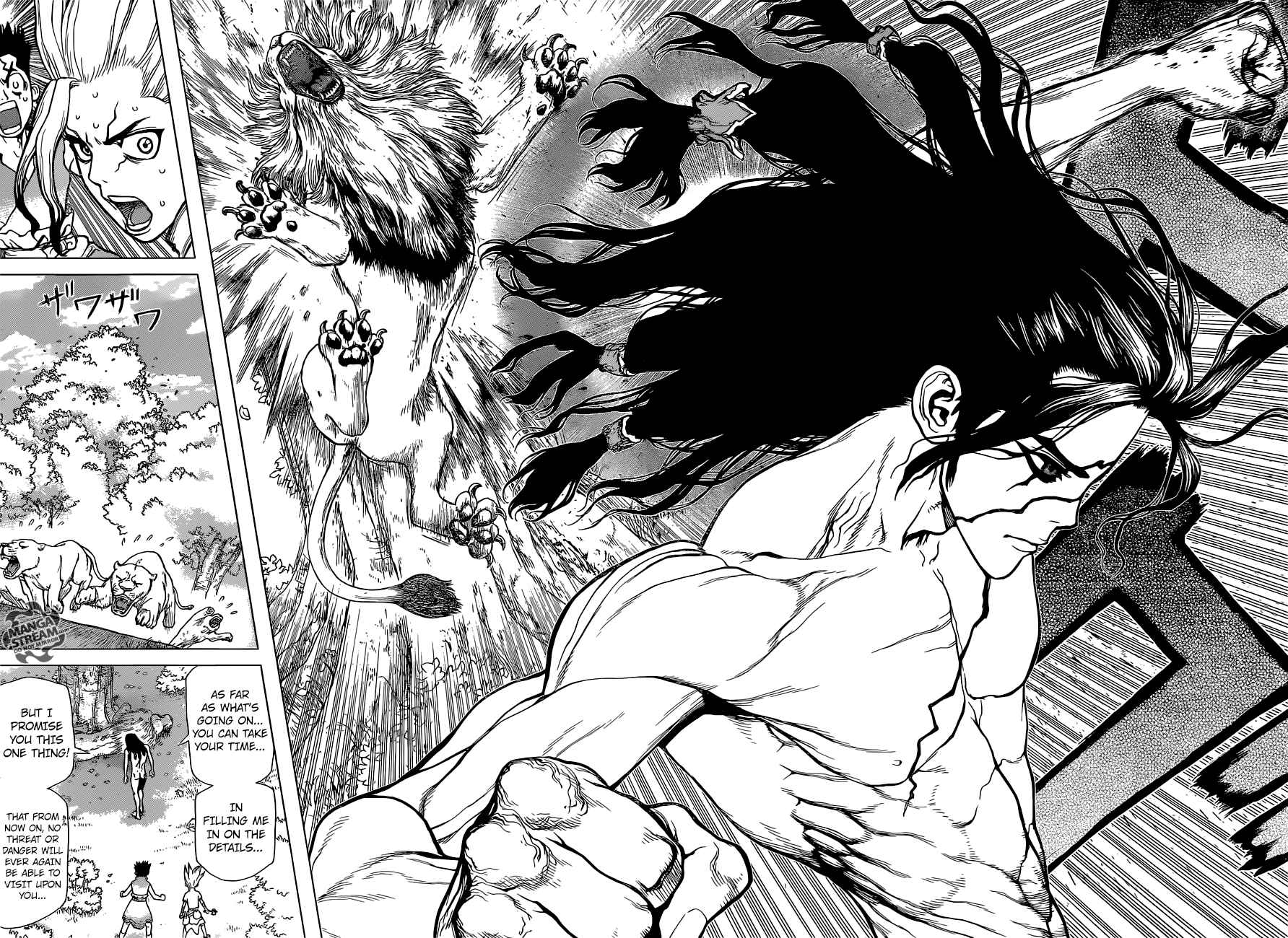 Dr. Stone Manga Chapter 3 page 18 - King of The Stone World