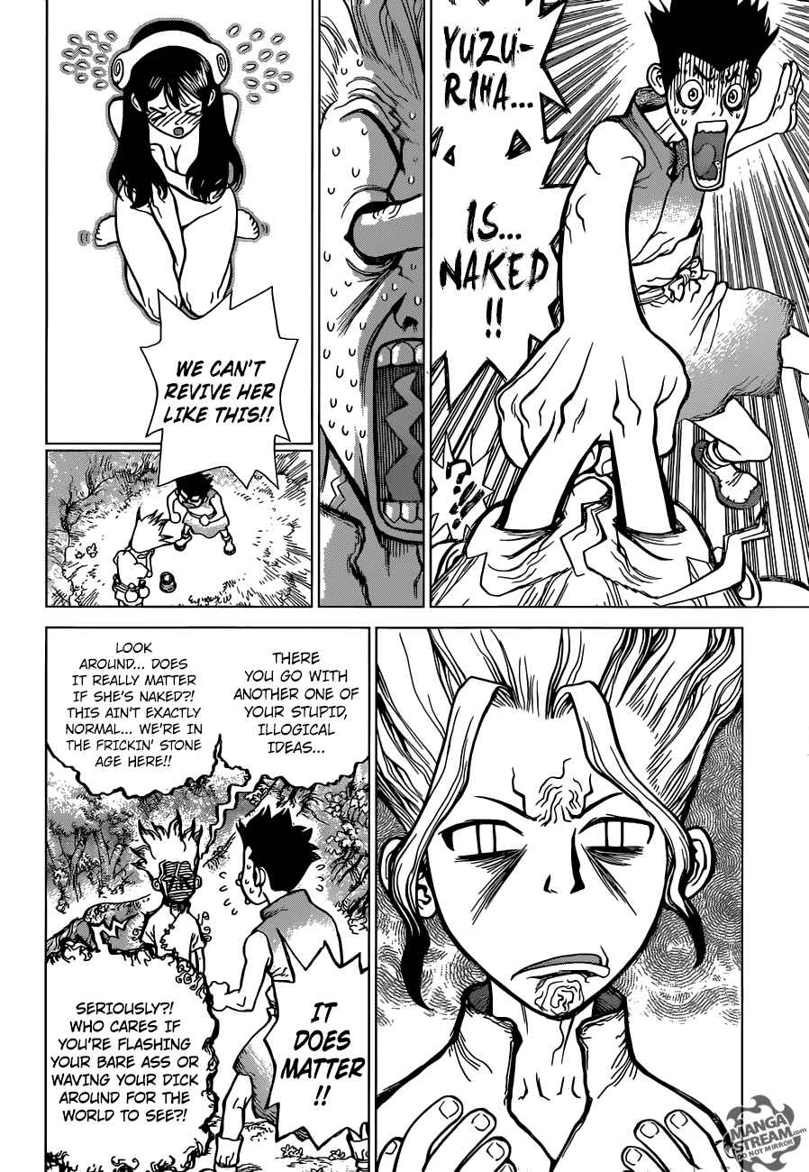 Dr. Stone Manga Chapter 3 page 4 - King of The Stone World
