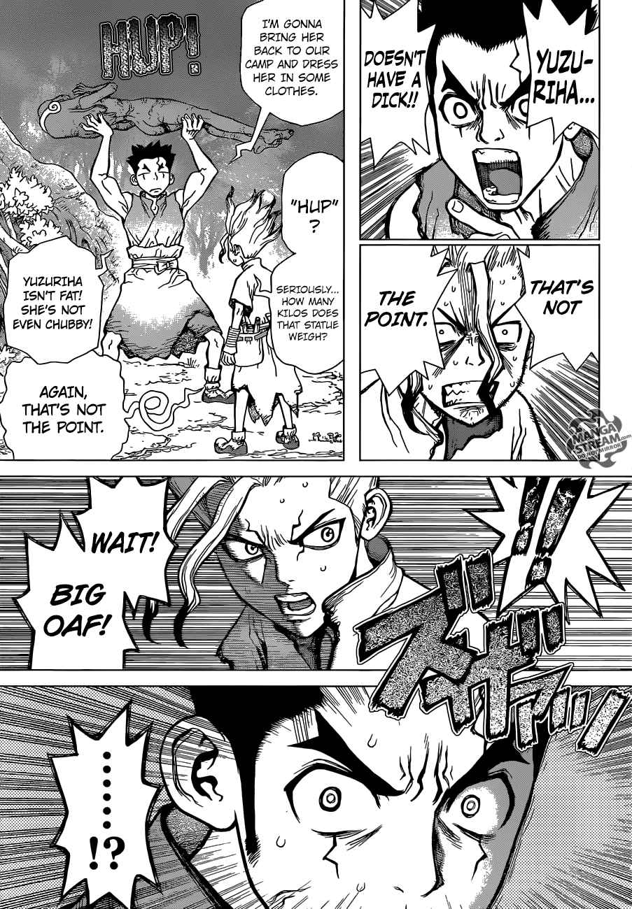 Dr. Stone Manga Chapter 3 page 5 - King of The Stone World