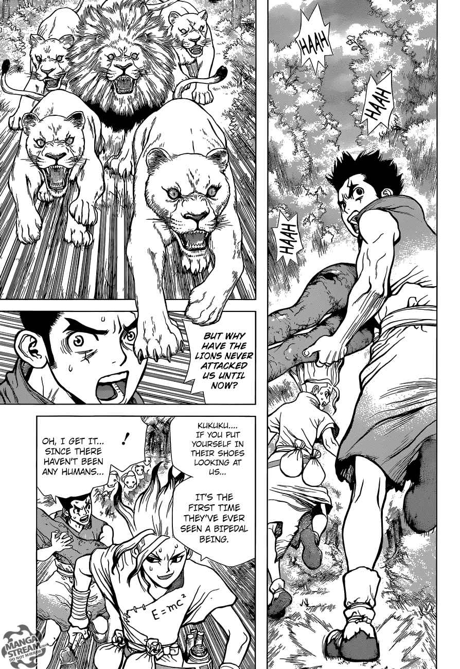 Dr. Stone Manga Chapter 3 page 9 - King of The Stone World