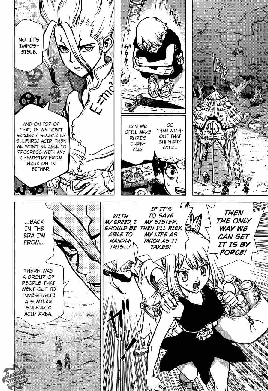 Dr. Stone Manga Chapter 30 page 15 - Death Green