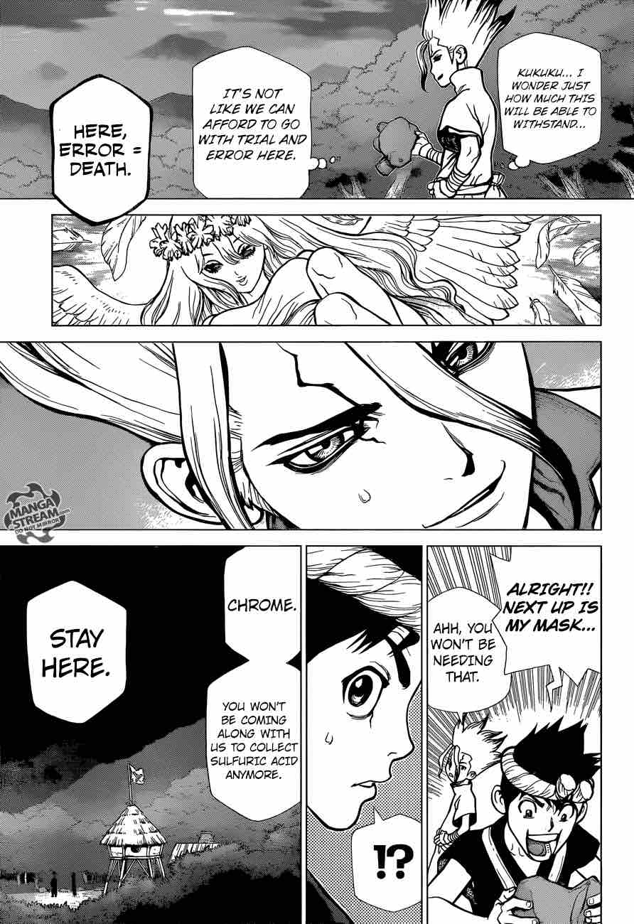 Dr. Stone Manga Chapter 30 page 18 - Death Green