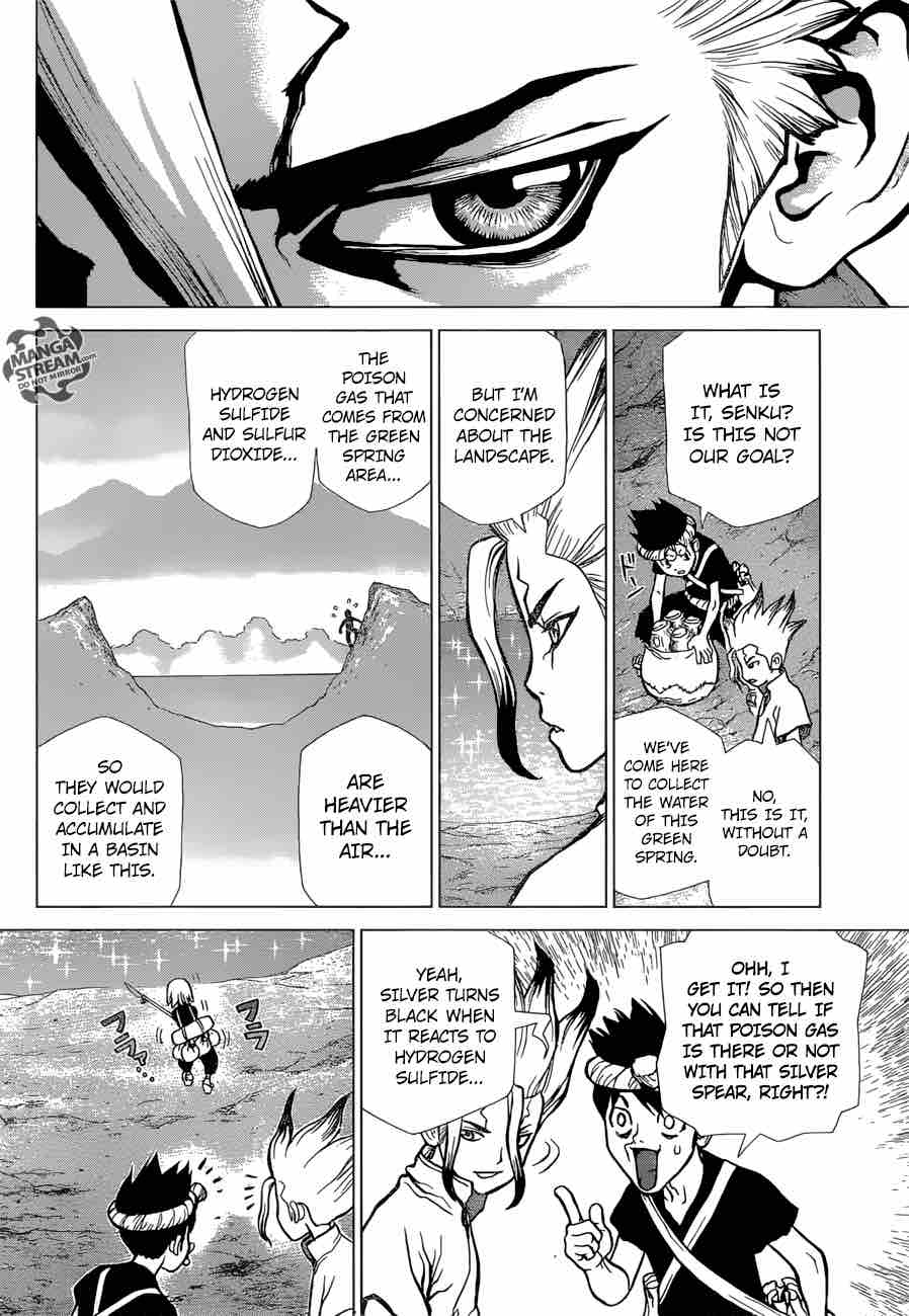 Dr. Stone Manga Chapter 30 page 9 - Death Green