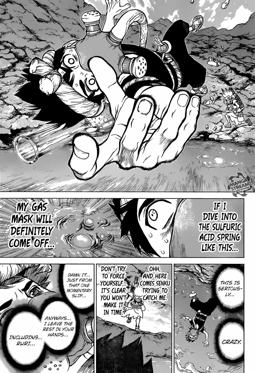Dr. Stone Manga Chapter 32 page 12 - Brains & Heart