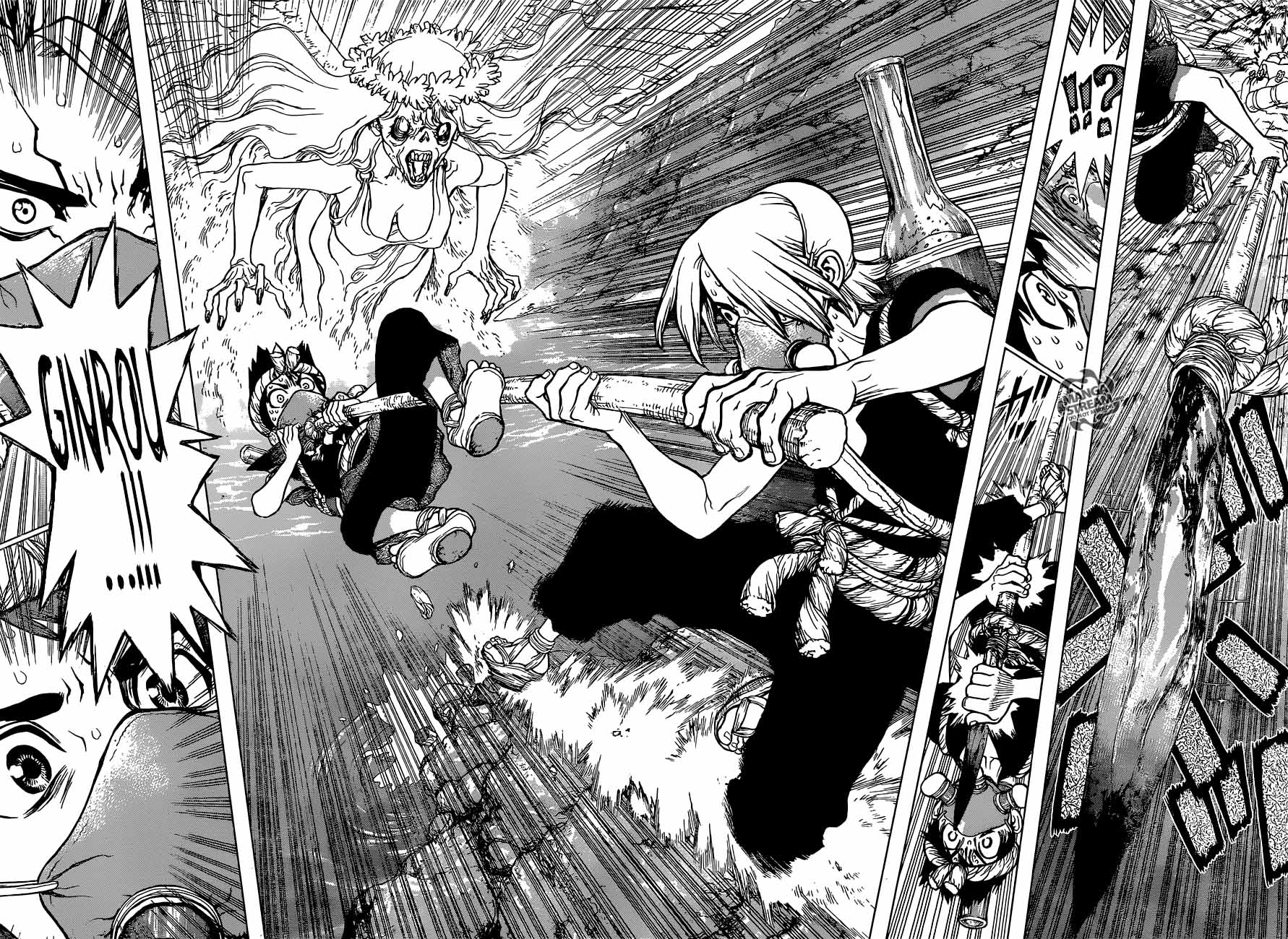 Dr. Stone Manga Chapter 32 page 13 - Brains & Heart