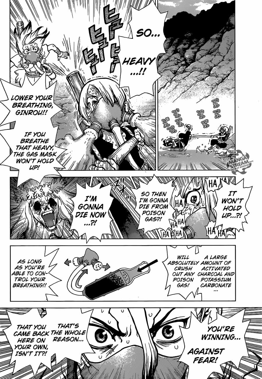 Dr. Stone Manga Chapter 32 page 14 - Brains & Heart