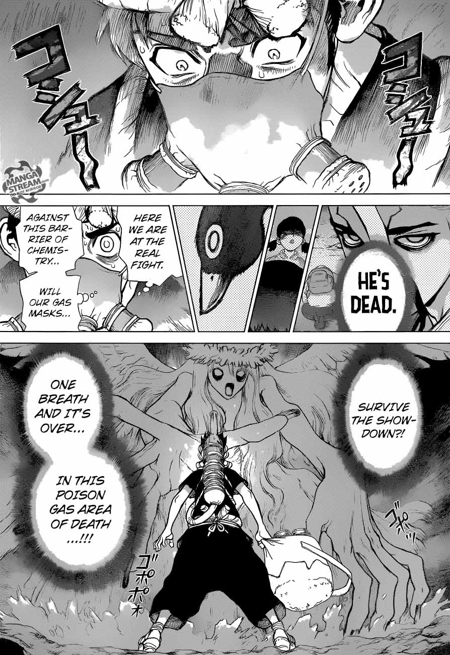 Dr. Stone Manga Chapter 32 page 3 - Brains & Heart