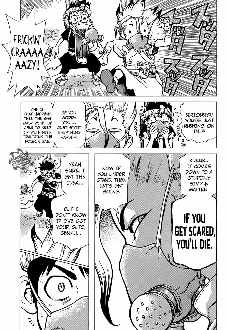 Dr. Stone Manga Chapter 32 page 4 - Brains & Heart
