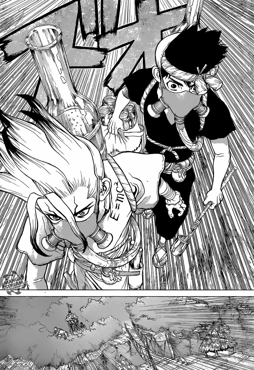 Dr. Stone Manga Chapter 32 page 6 - Brains & Heart