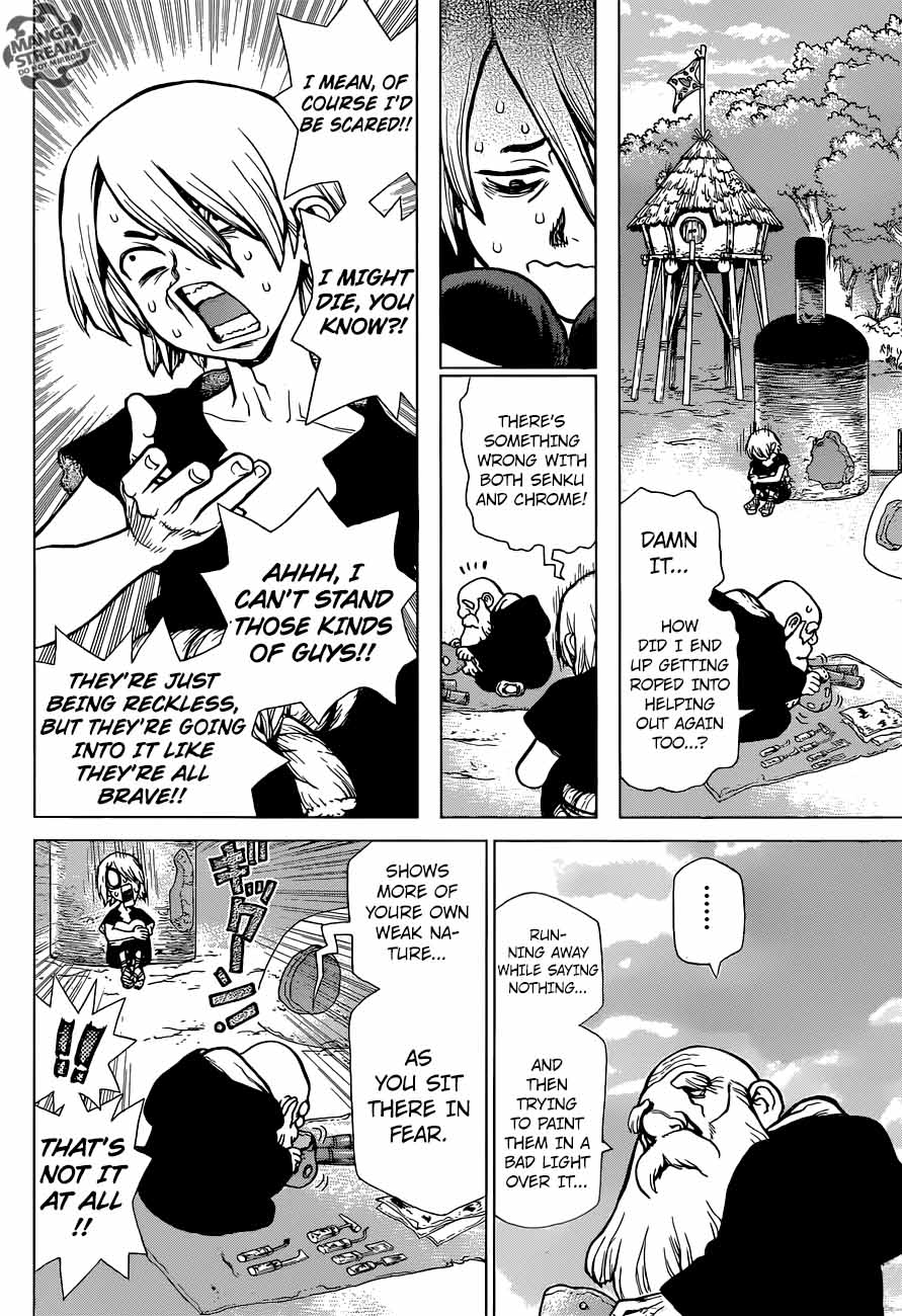 Dr. Stone Manga Chapter 32 page 7 - Brains & Heart