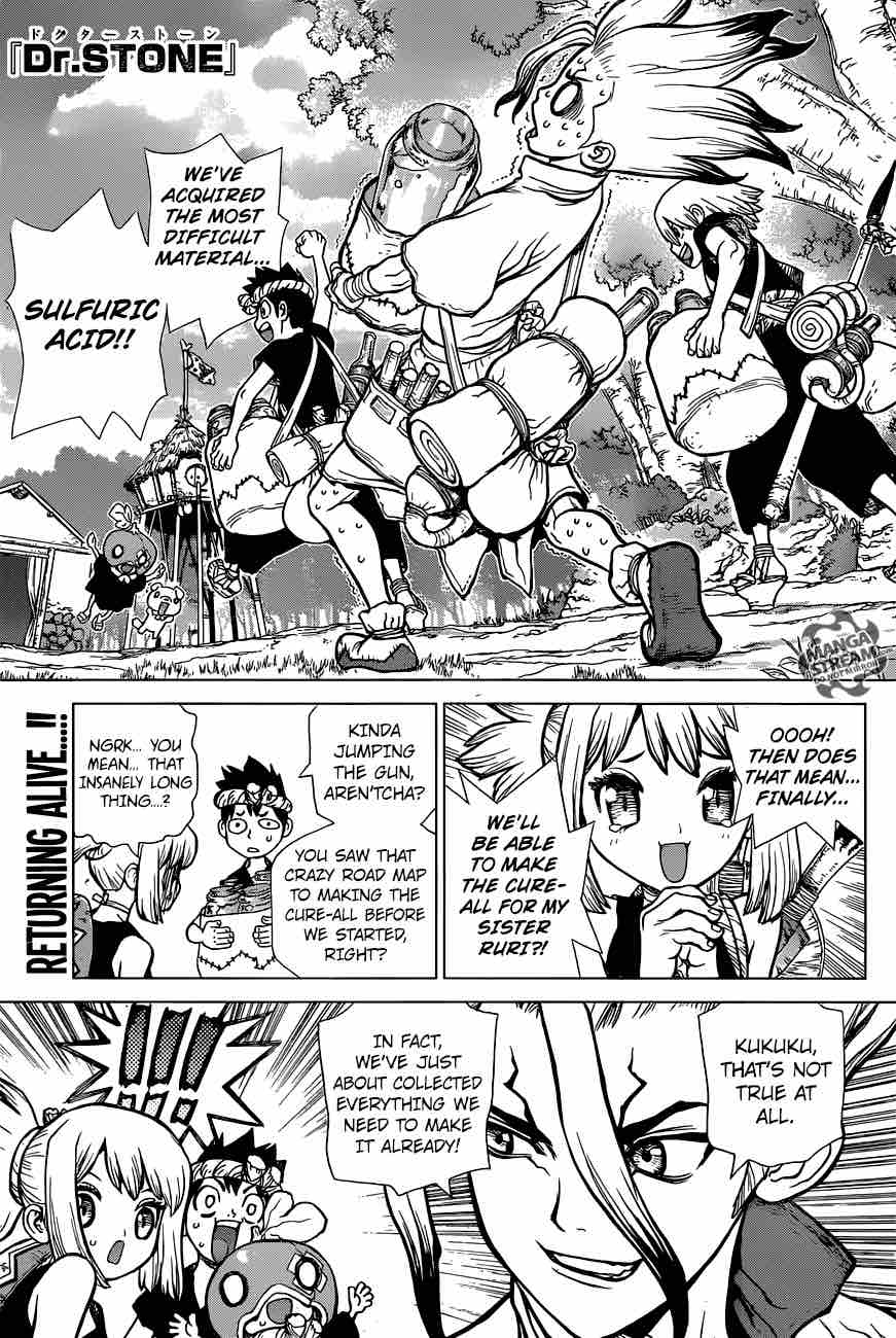 Dr. Stone Manga Chapter 33 page 1 - Baad Chemicals