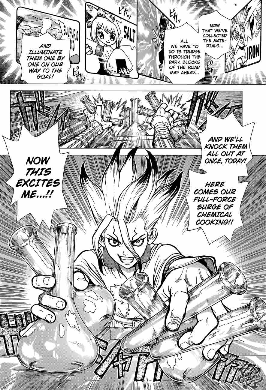 Dr. Stone Manga Chapter 33 page 2 - Baad Chemicals