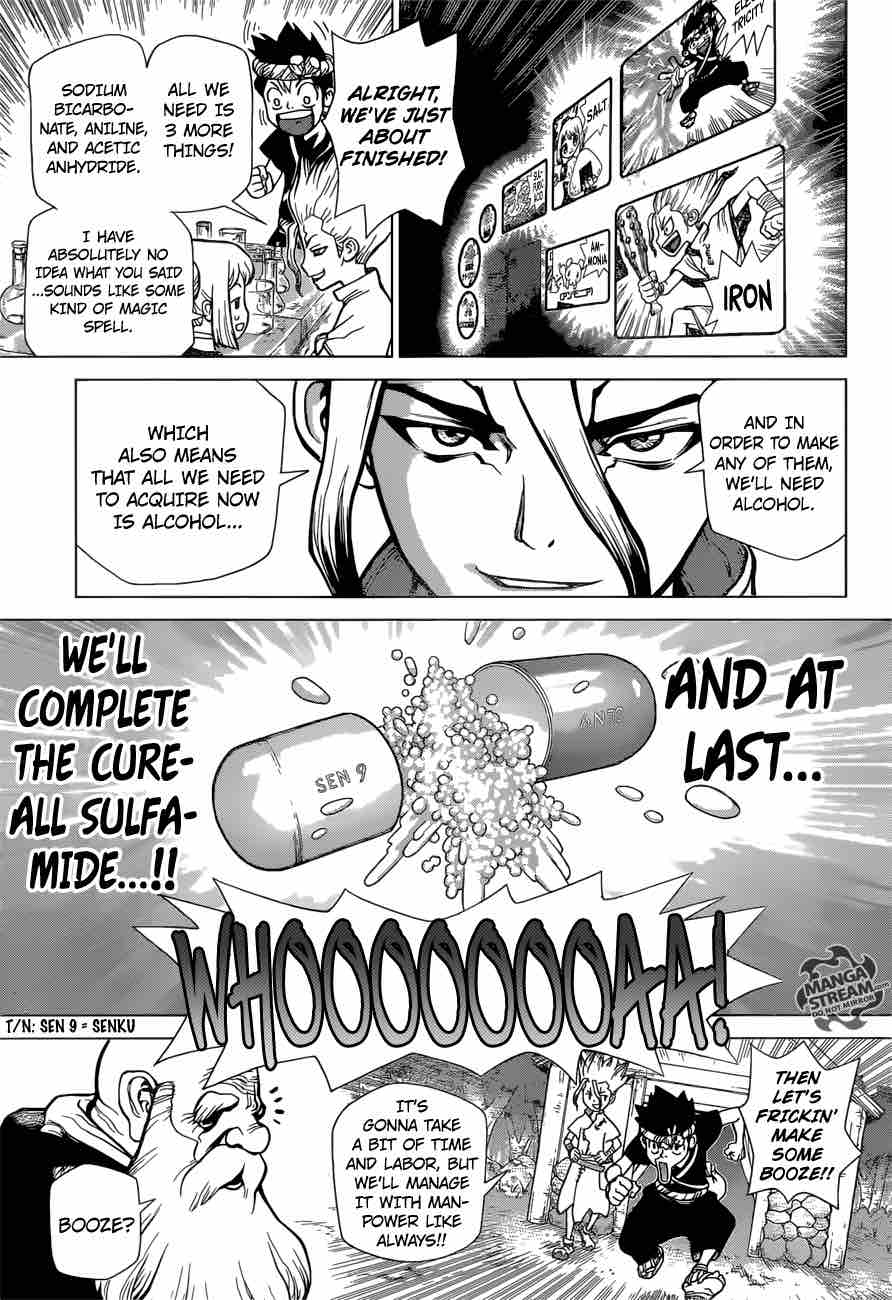 Dr. Stone Manga Chapter 33 page 9 - Baad Chemicals