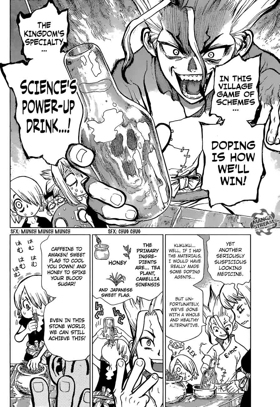 Dr. Stone Manga Chapter 34 page 11 - Sneaky Grand Bout Strategy
